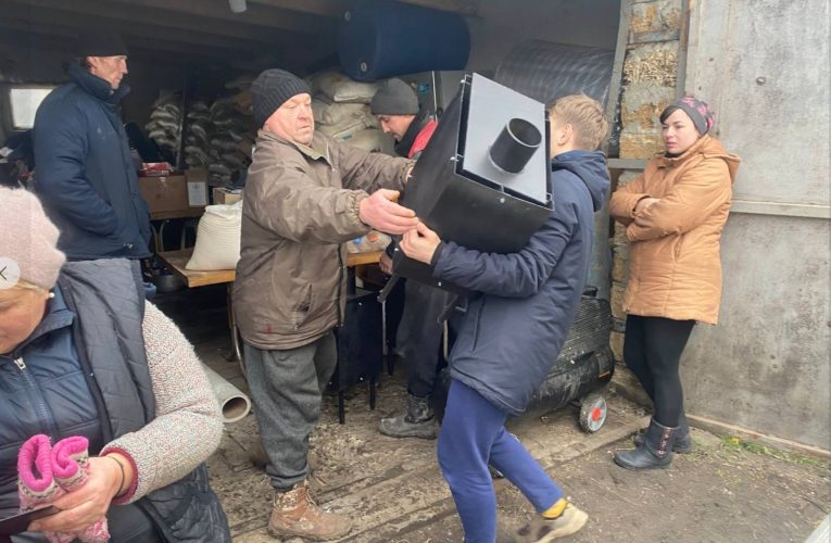 Iskall frost på väg till Ukraina